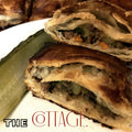 A close up of The Cottage hand pie