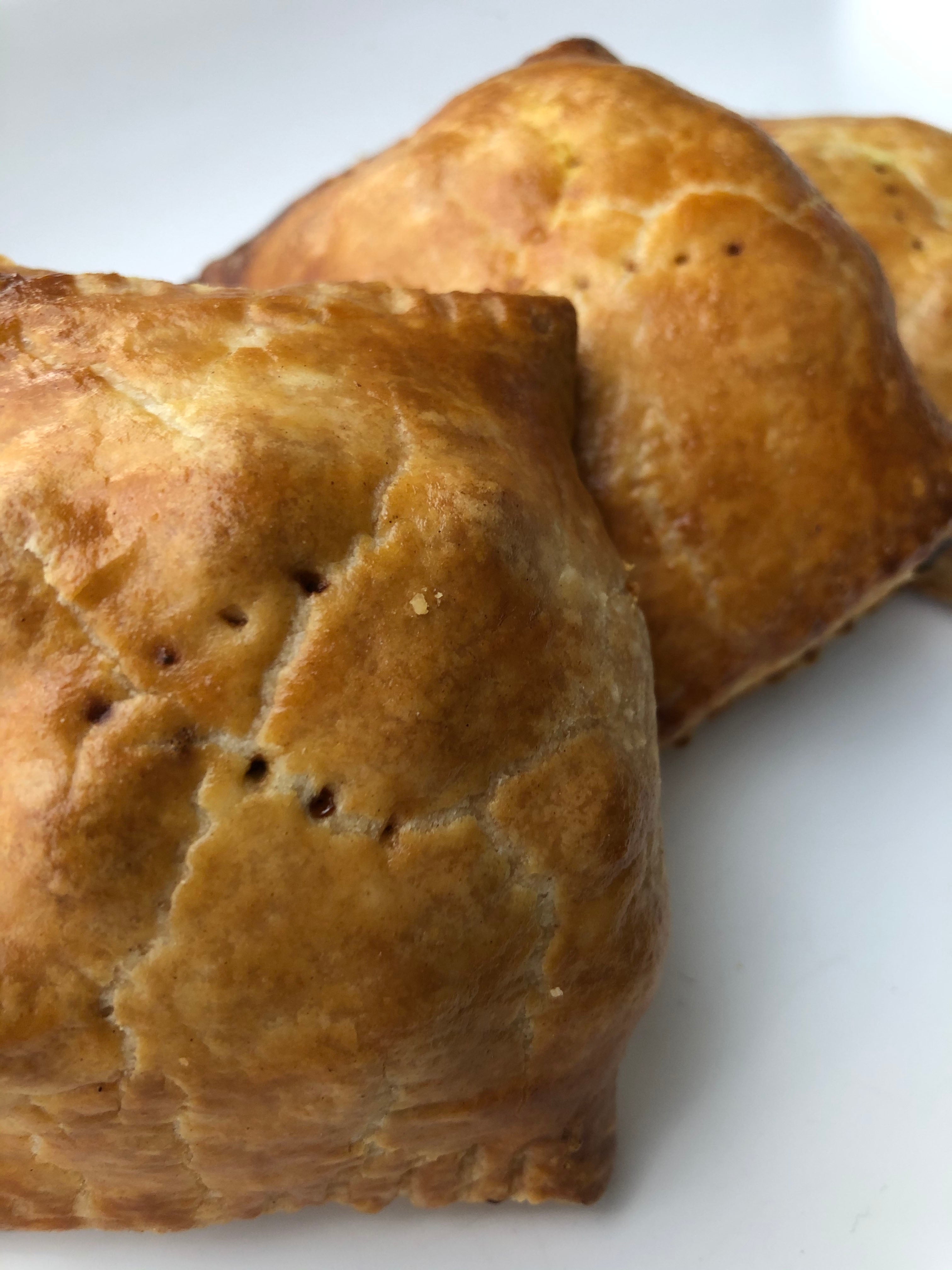 Three hand pies from Village Hand Pies in Detroit