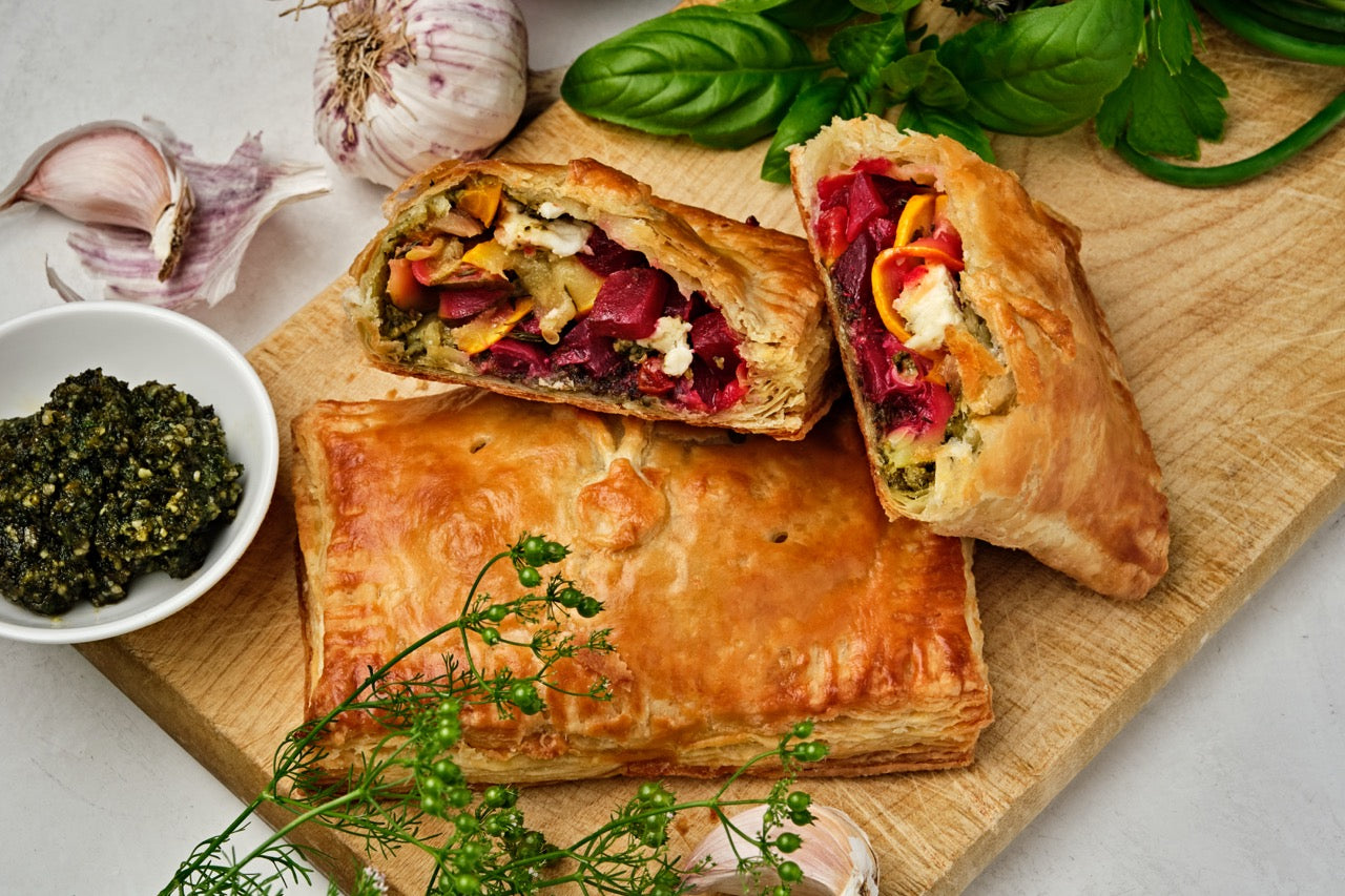 A colorful hand pie from Village Hand Pies